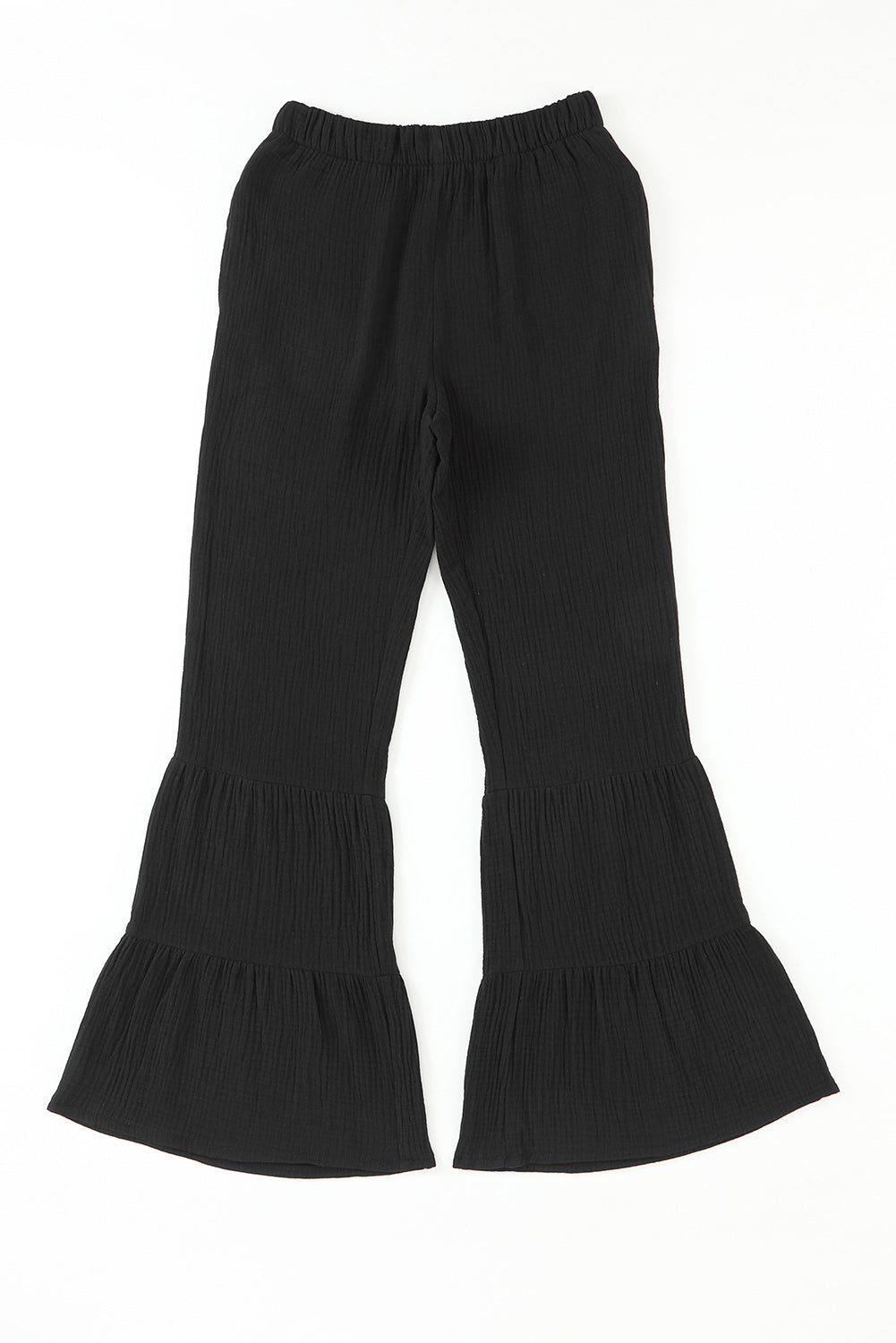 long flare pants with pocket