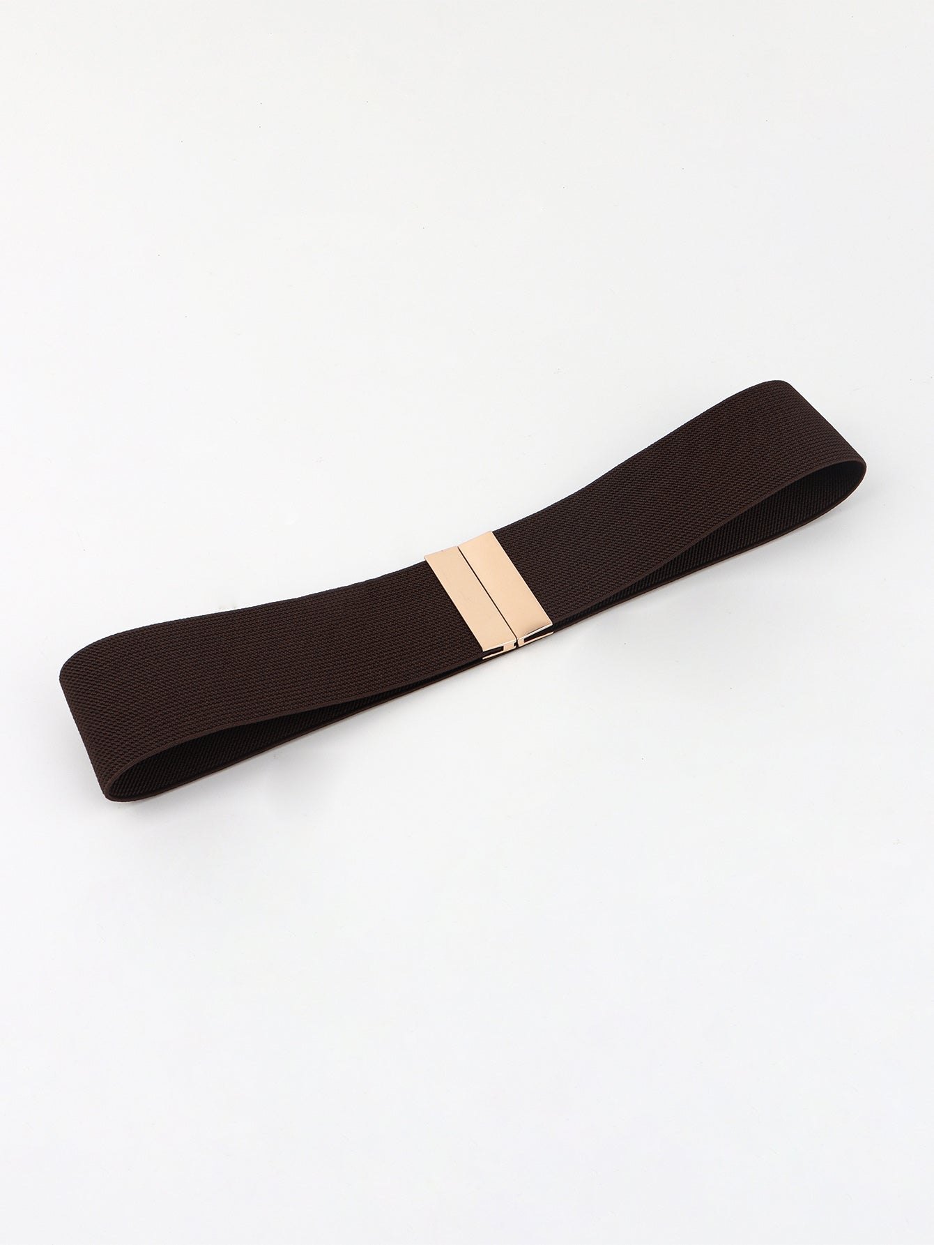 alloy buckle elastic belt