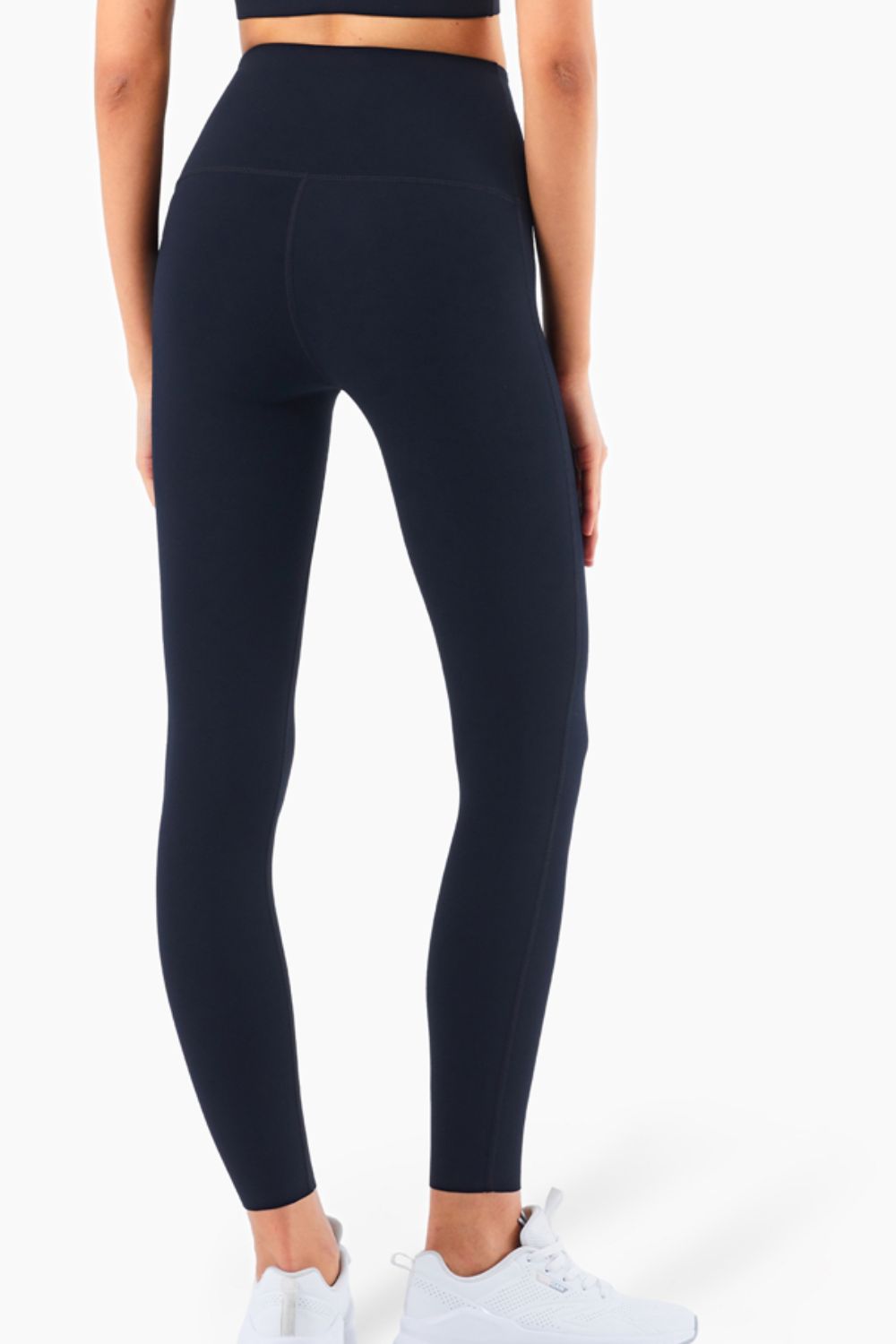 high waist seamless ankle-length yoga leggings