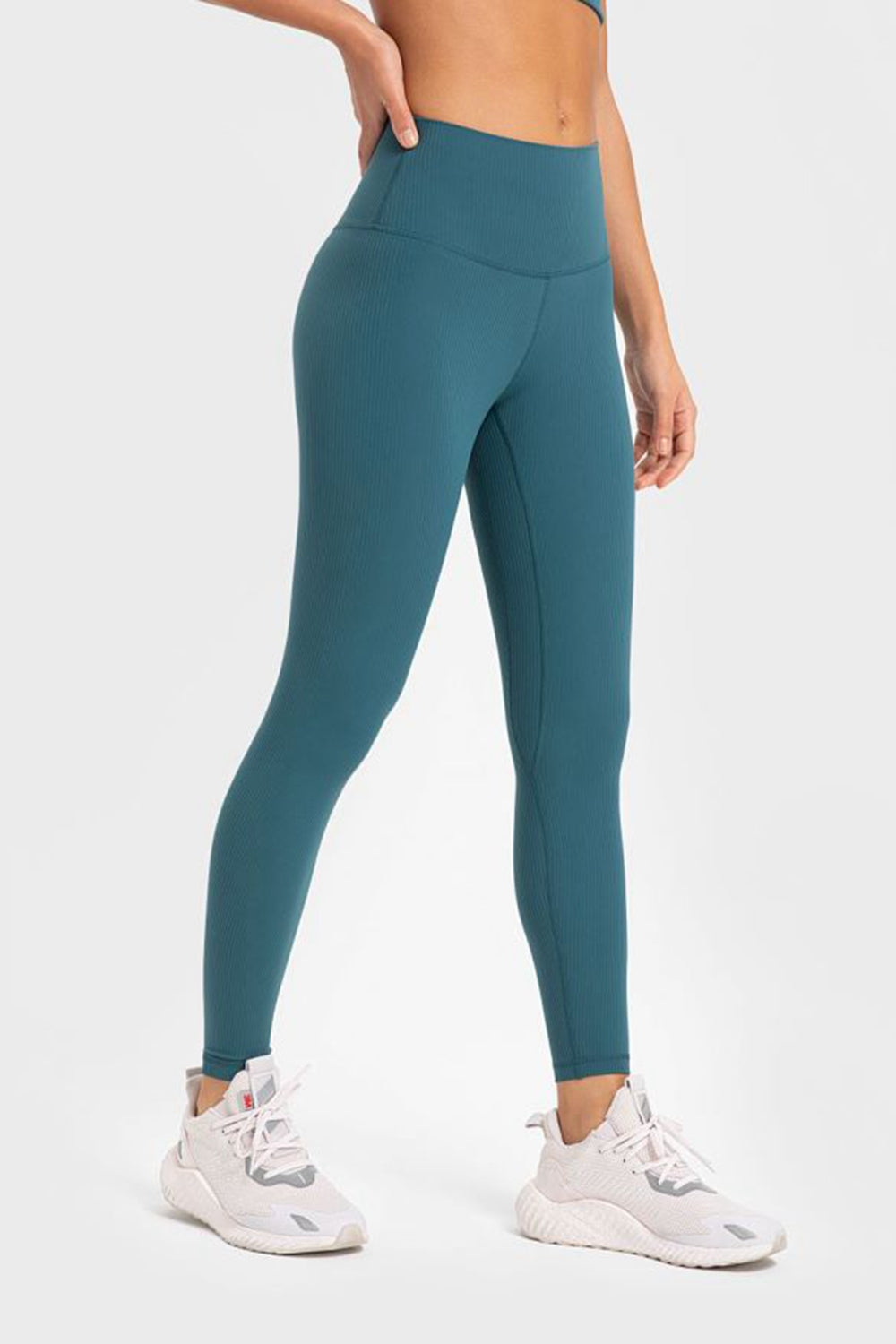 highly stretchy wide waistband yoga leggings