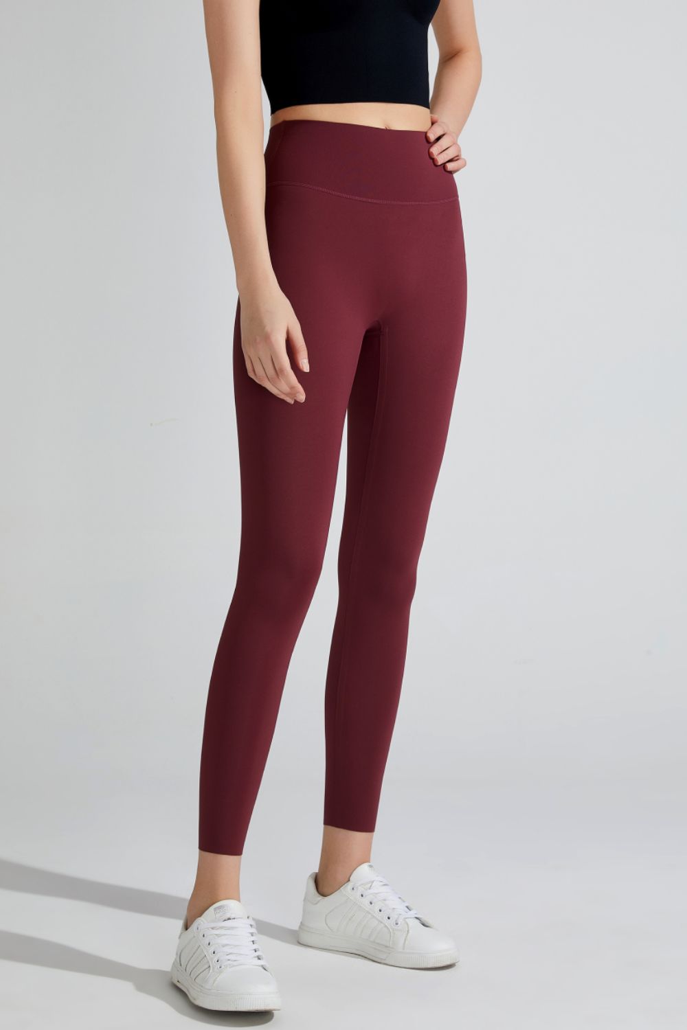 high waist breathable sports leggings