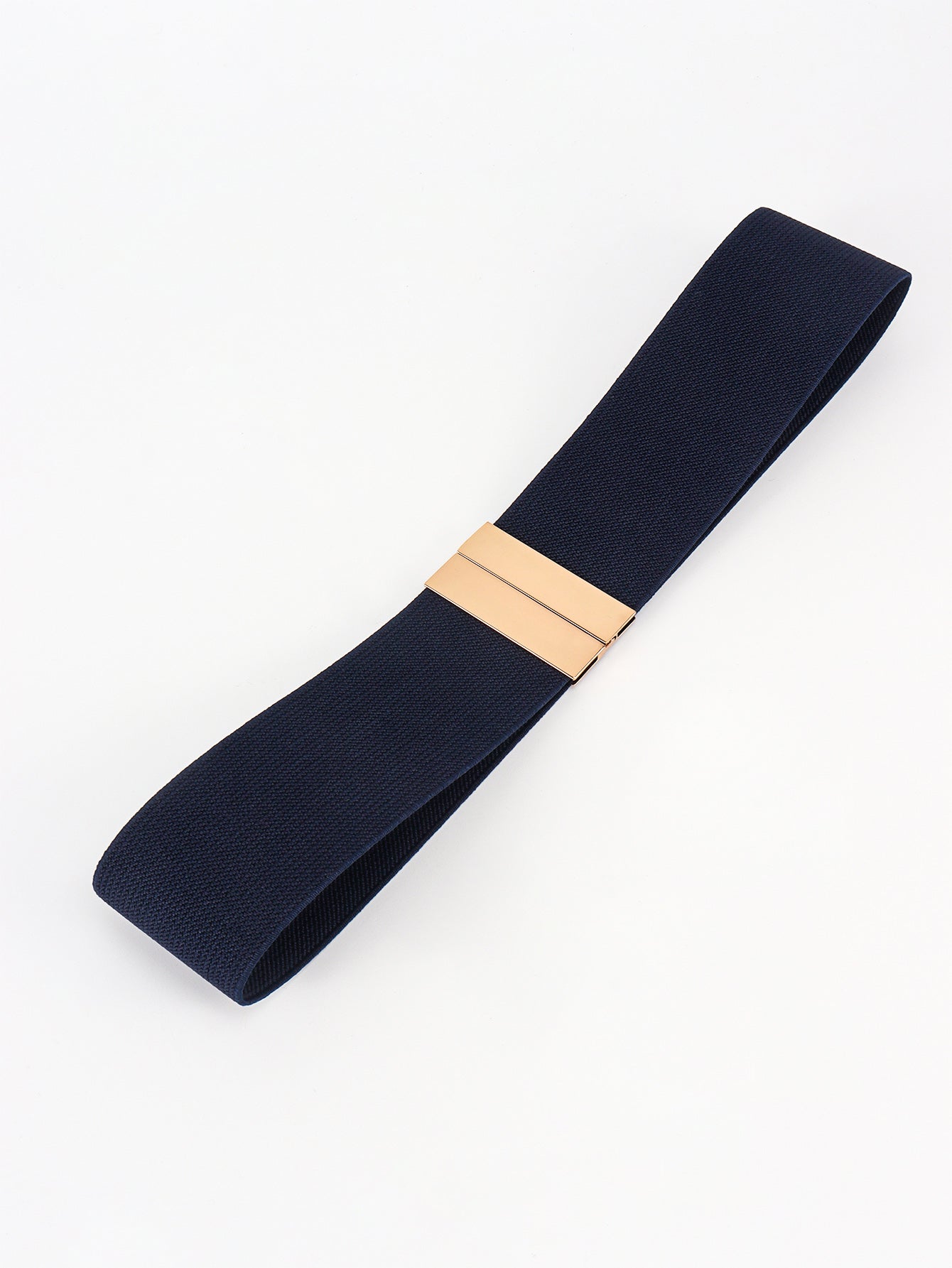 alloy buckle elastic belt