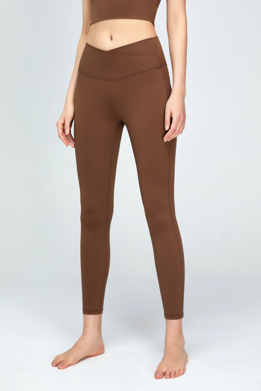 v-waist sports leggings