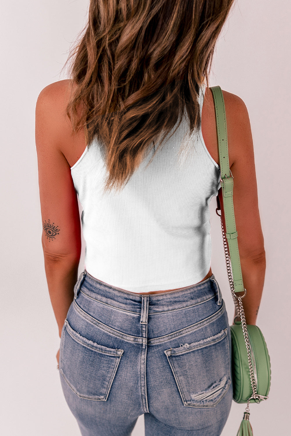 round neck tank top