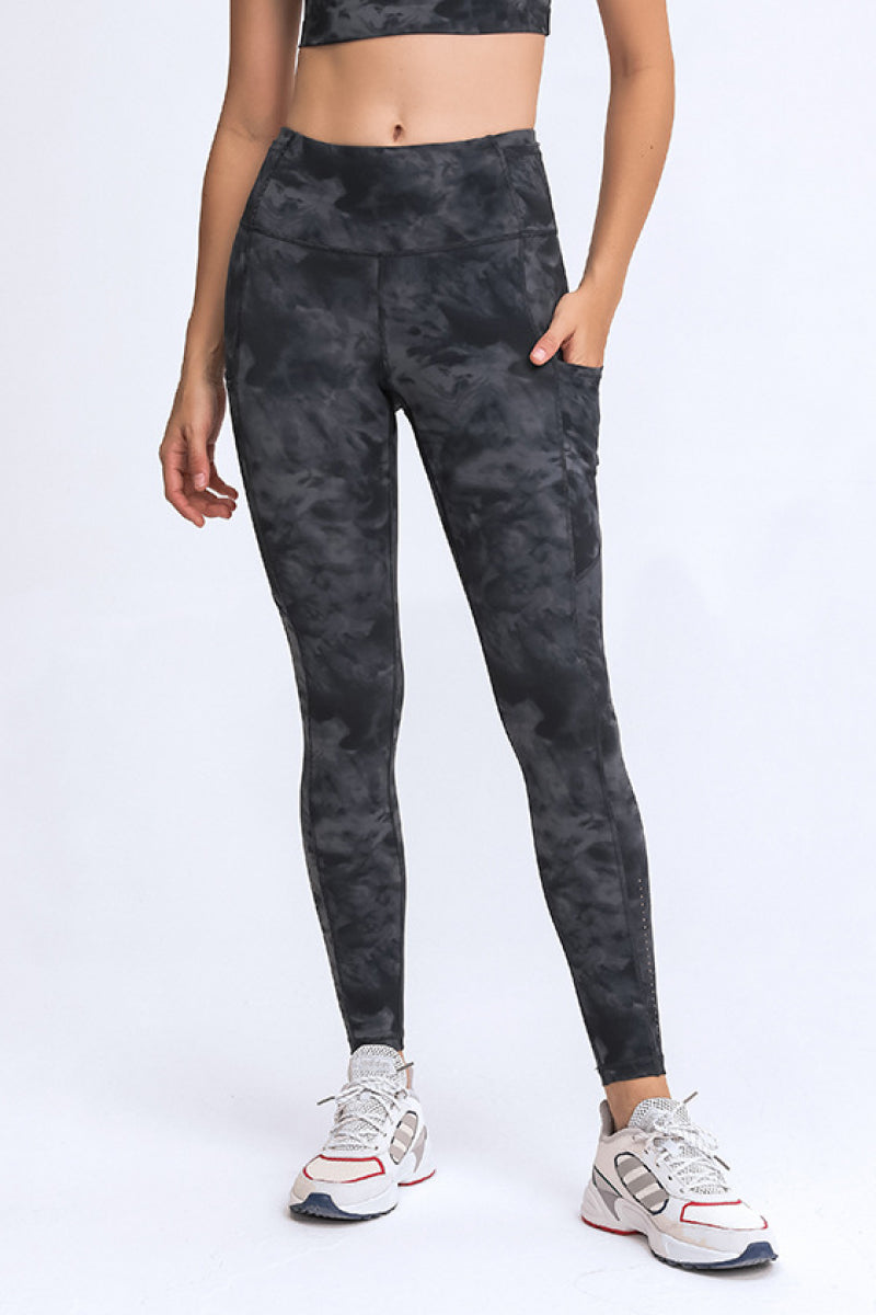 thigh pocket active leggings