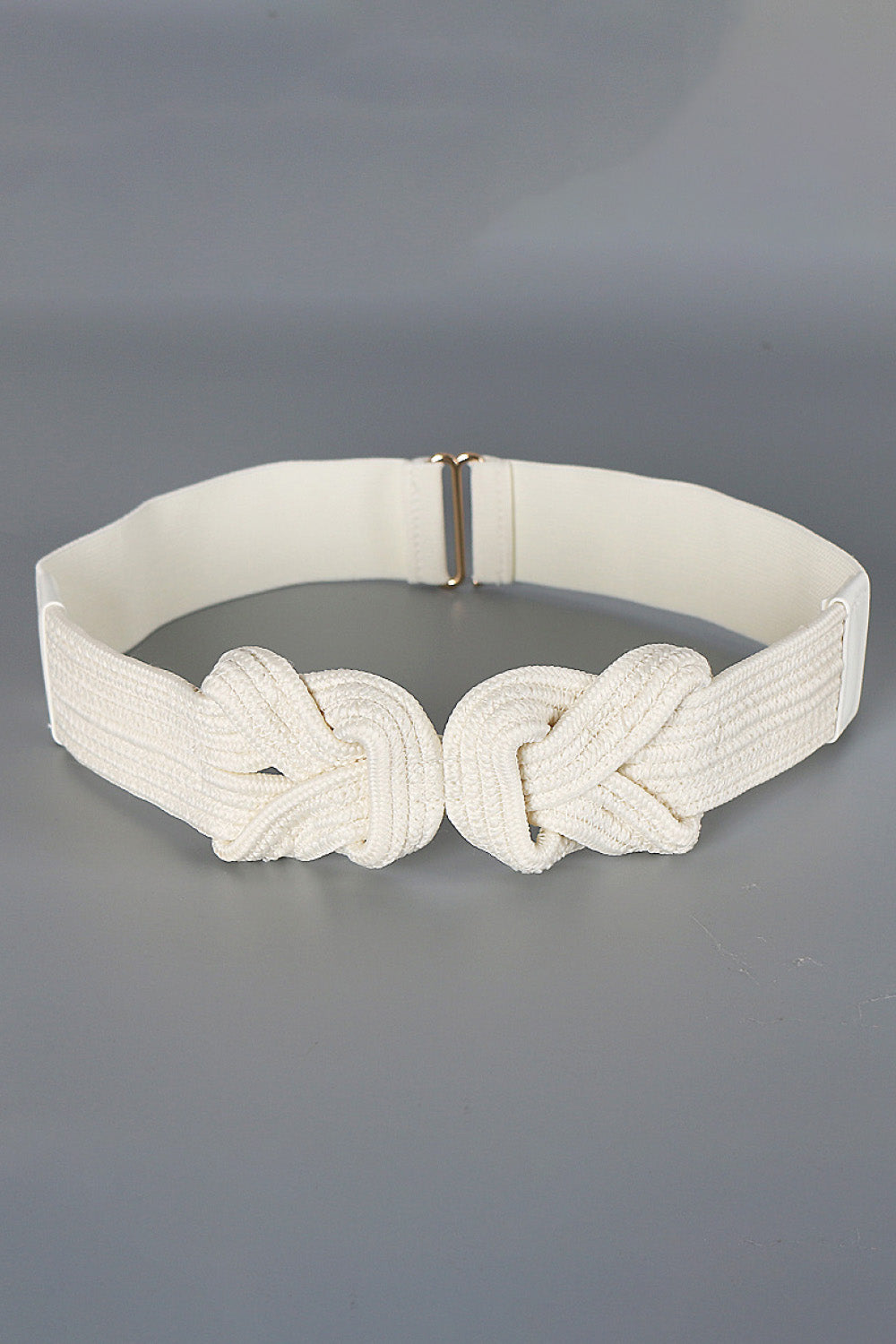 pu leather wide elastic belt