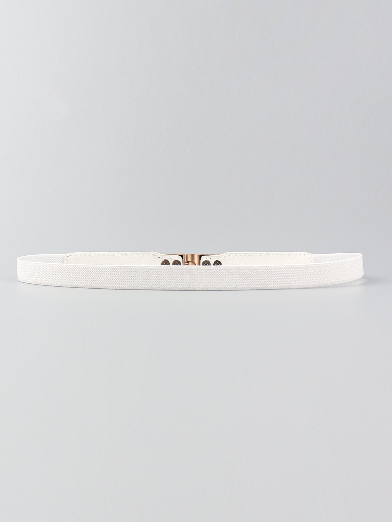 pu elastic skinny belt
