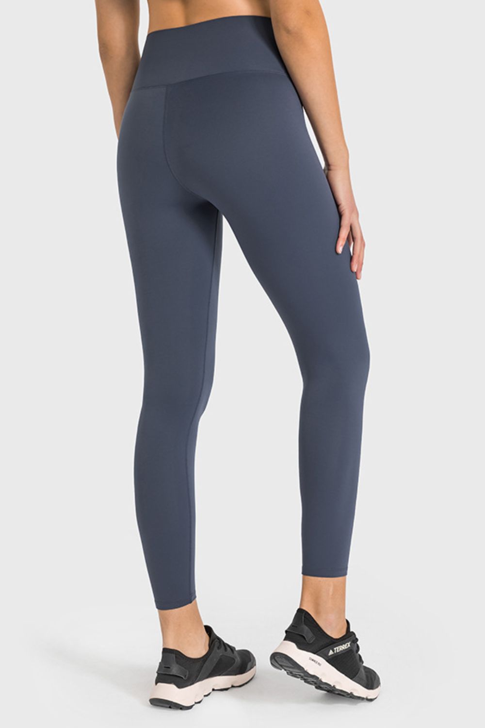 high waist ankle-length yoga leggings