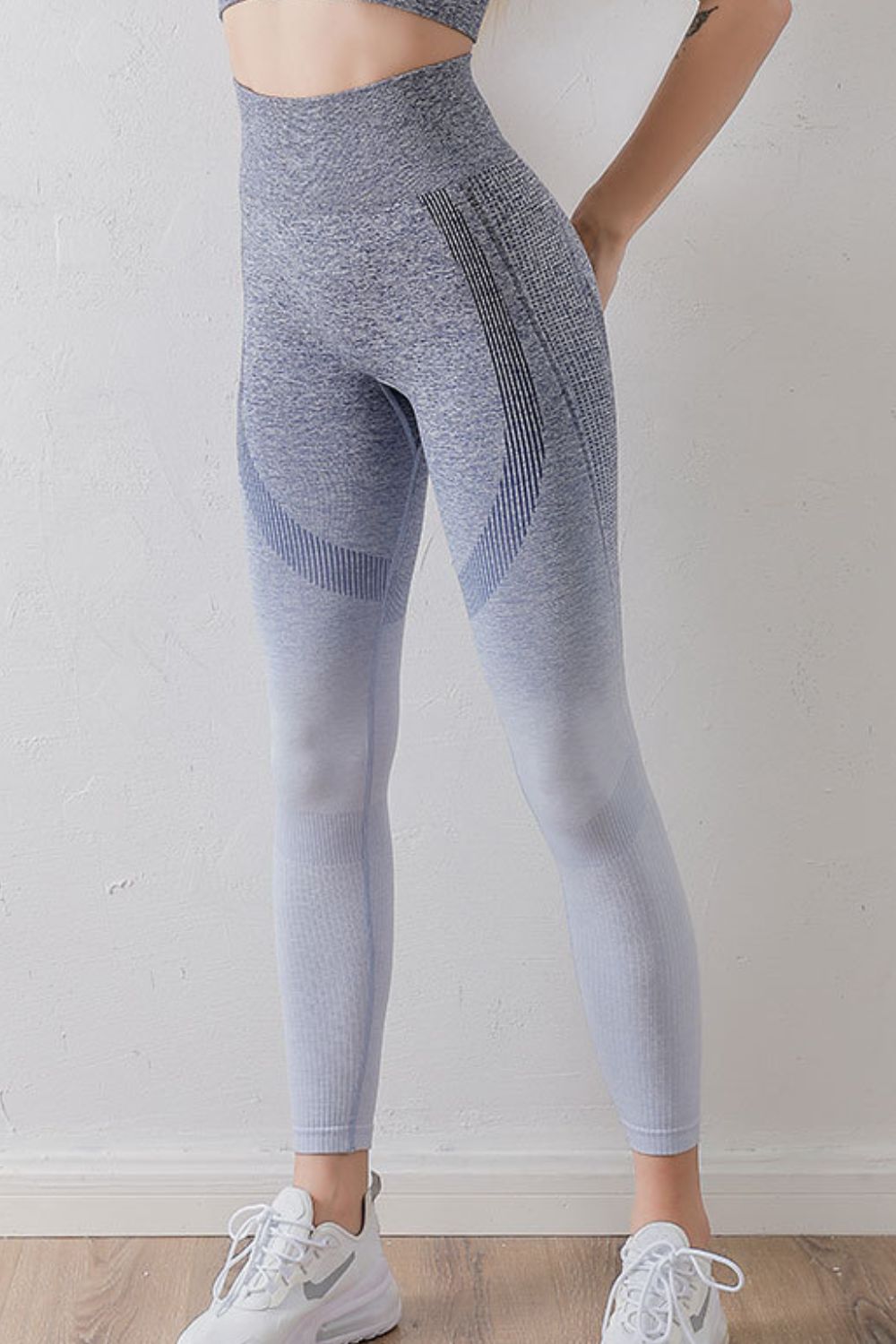 gradient high waist sports leggings