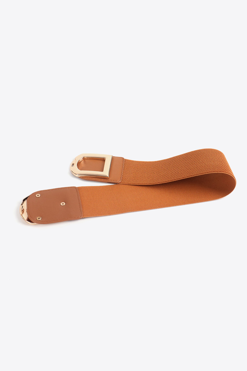 double d buckle pu belt