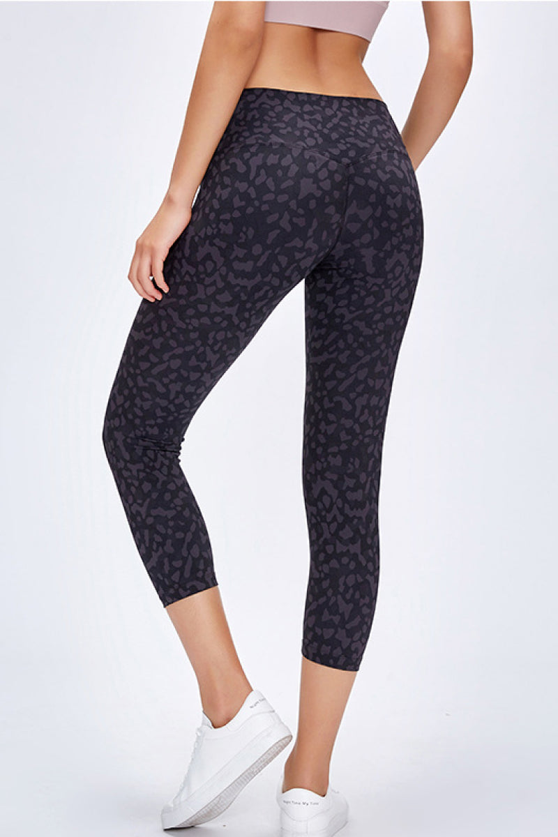 slim hip cropped leggings