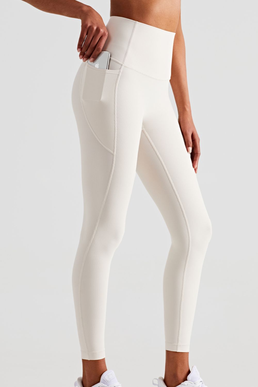 soft and breathable high-waisted yoga leggings