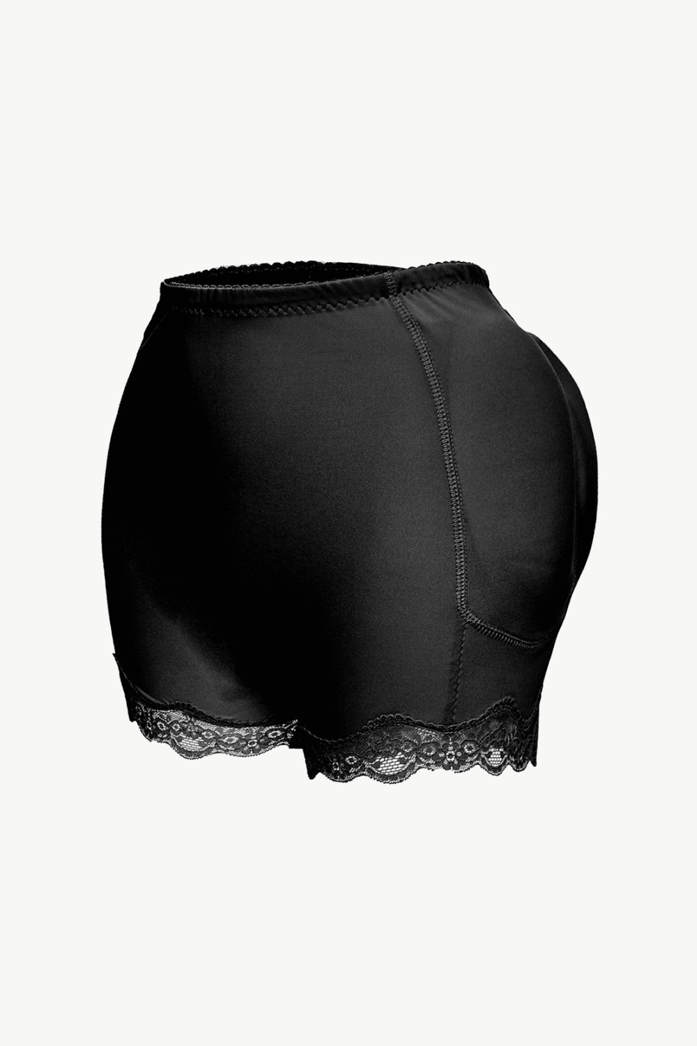 full size lace trim shaping shorts