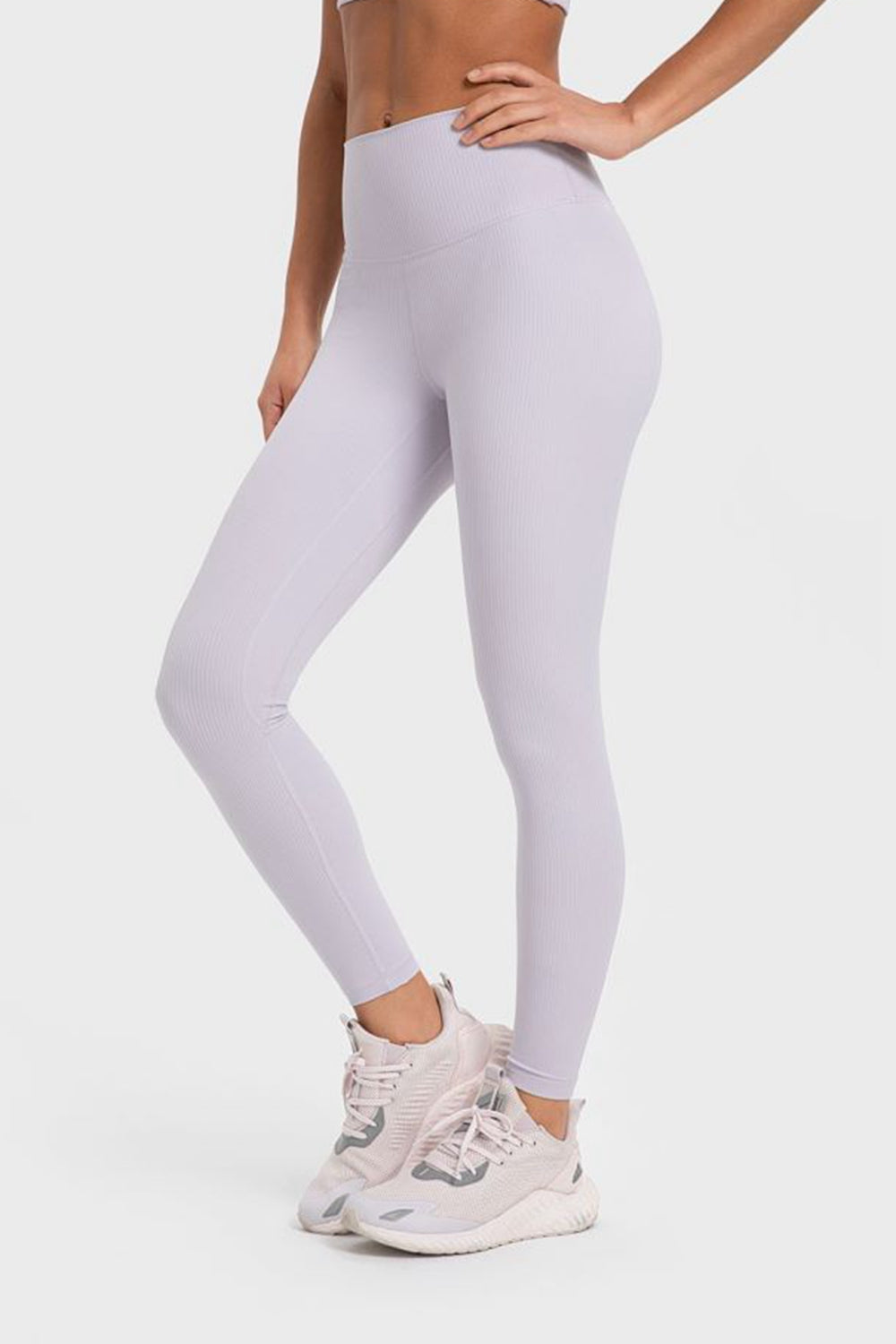 highly stretchy wide waistband yoga leggings
