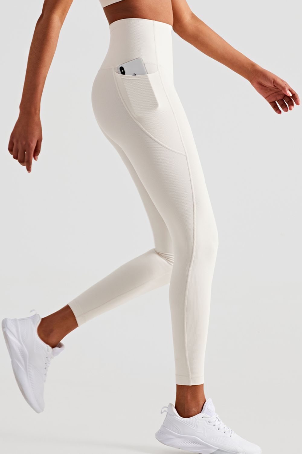 soft and breathable high-waisted yoga leggings