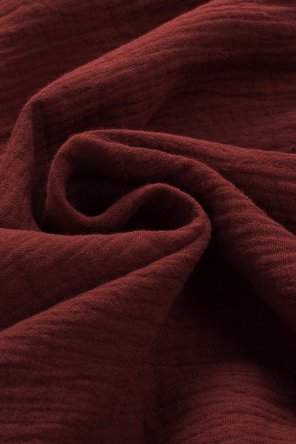 dropped shoulder v-neck blouse