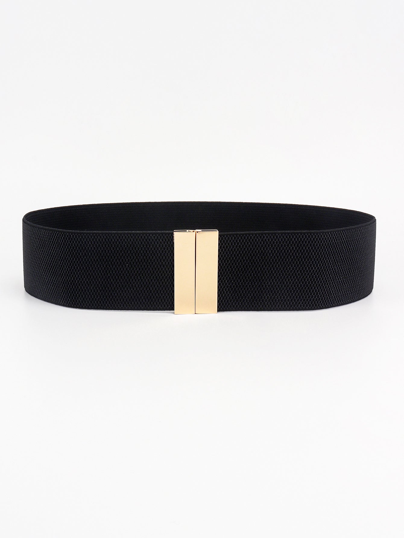 alloy buckle elastic belt