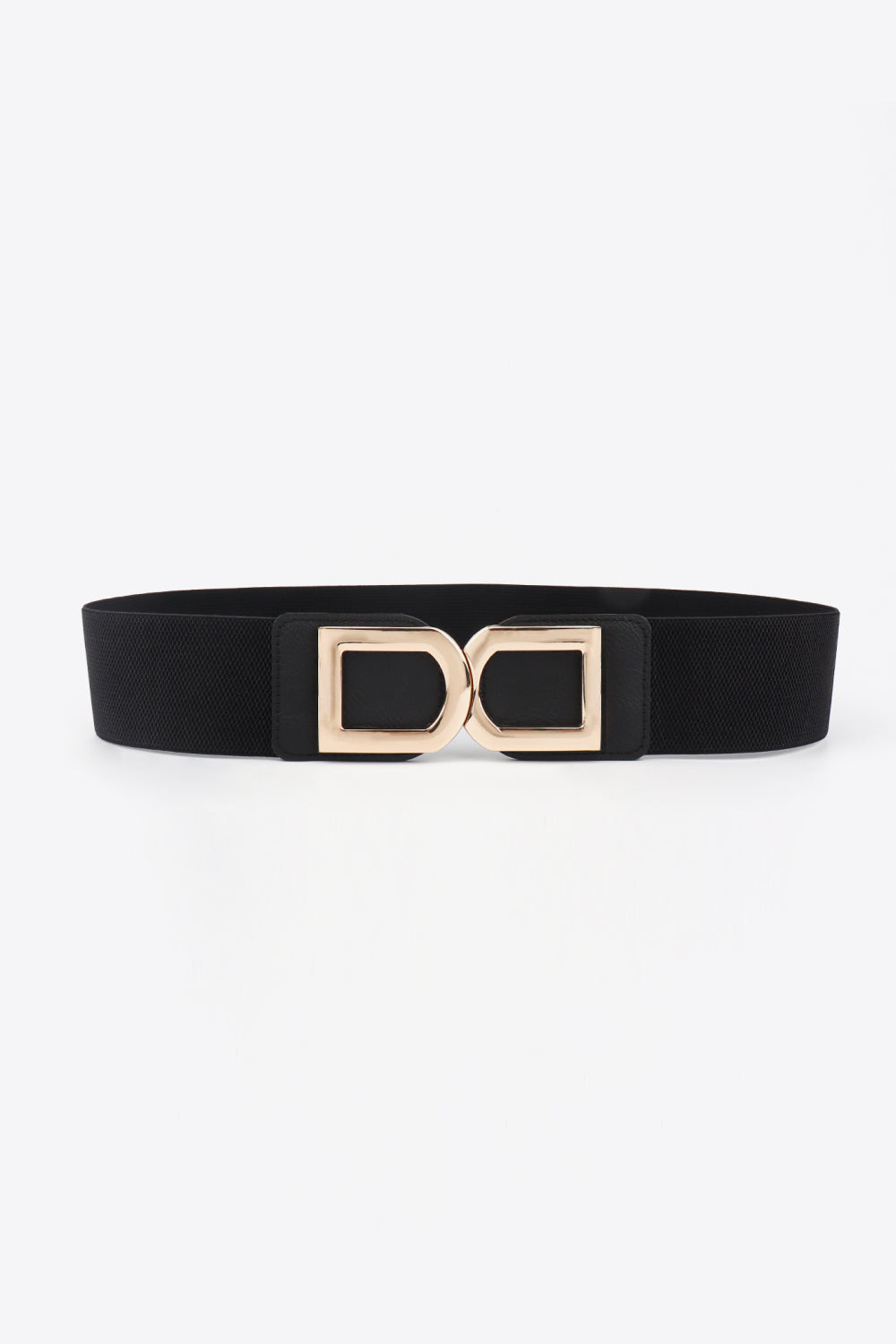 double d buckle pu belt