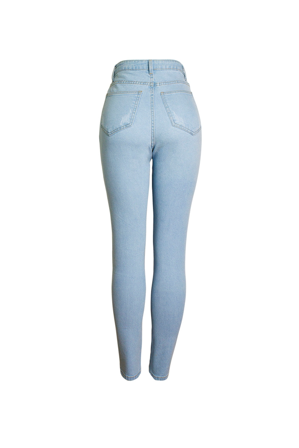 full size love life high waist jeans with pockets