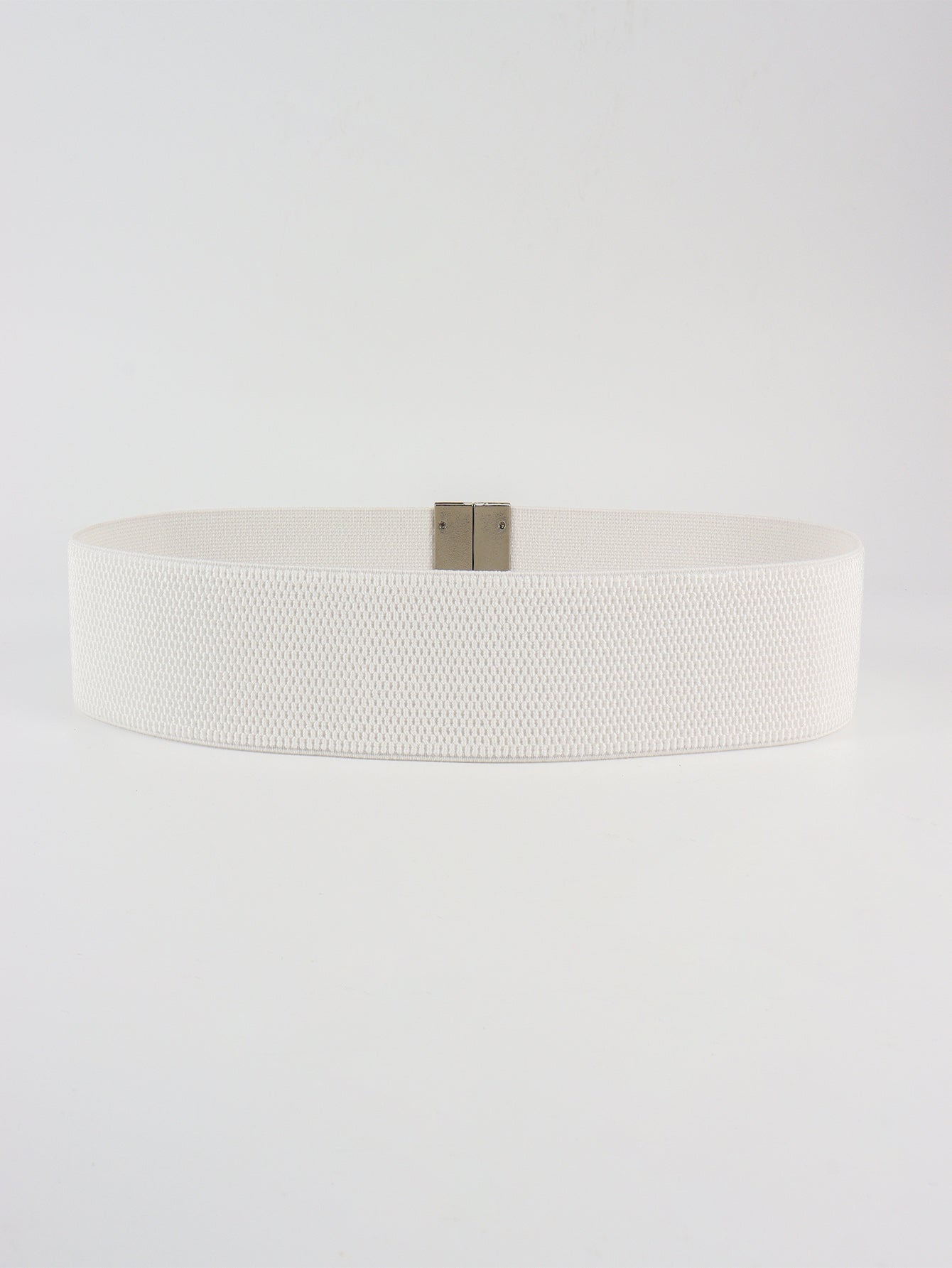 alloy buckle elastic belt