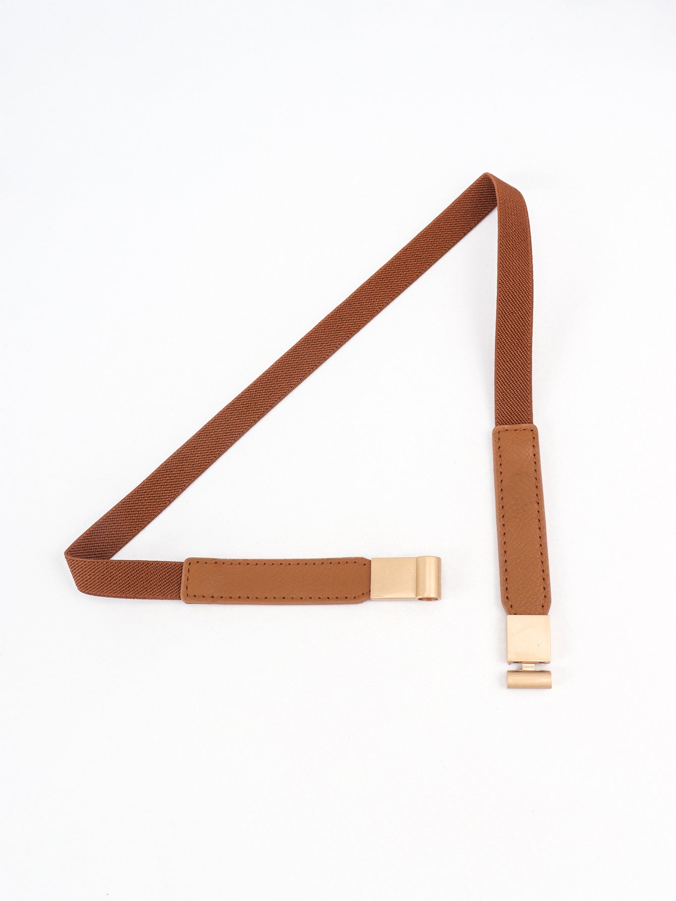 pu elastic skinny belt