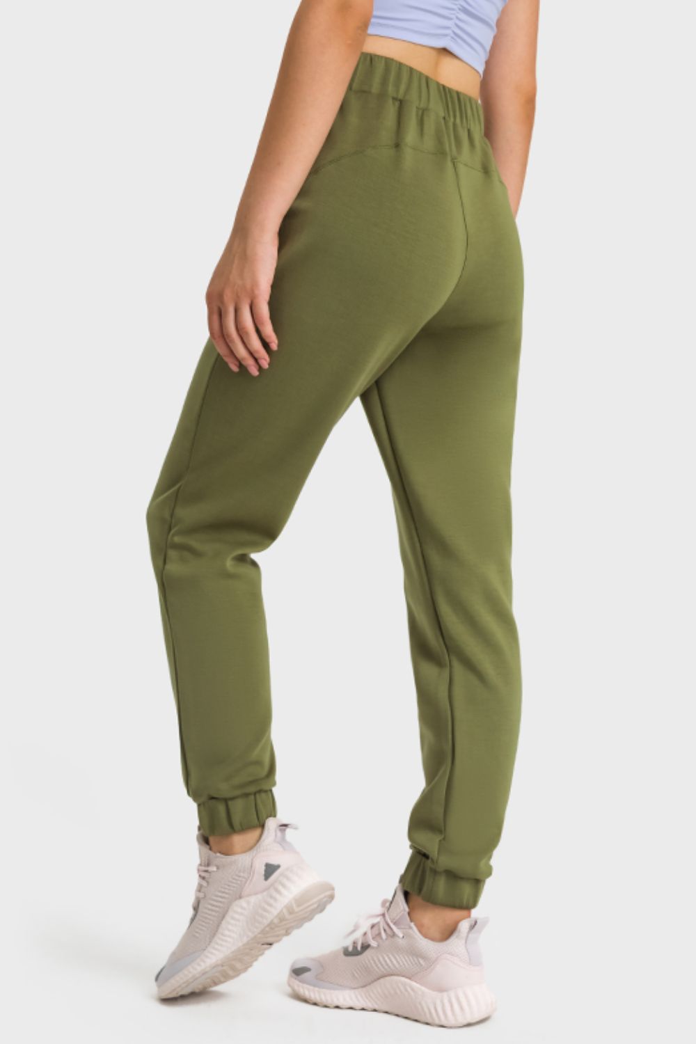 pull-on joggers with side pockets