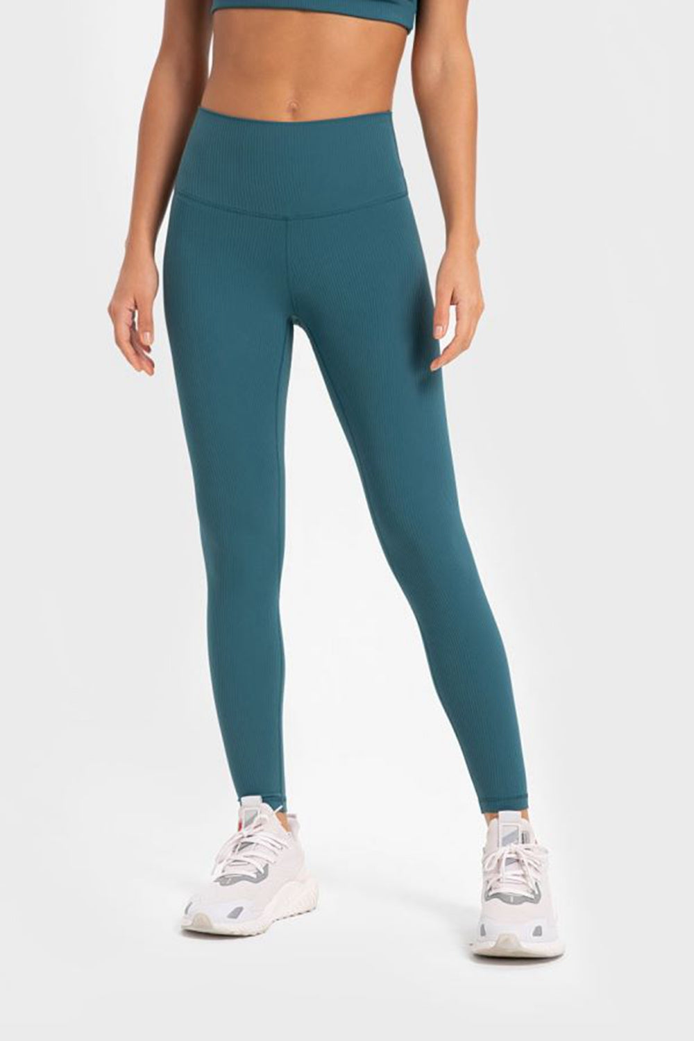 highly stretchy wide waistband yoga leggings