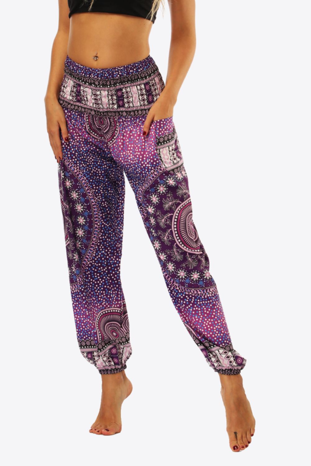 bohemian pocket pants