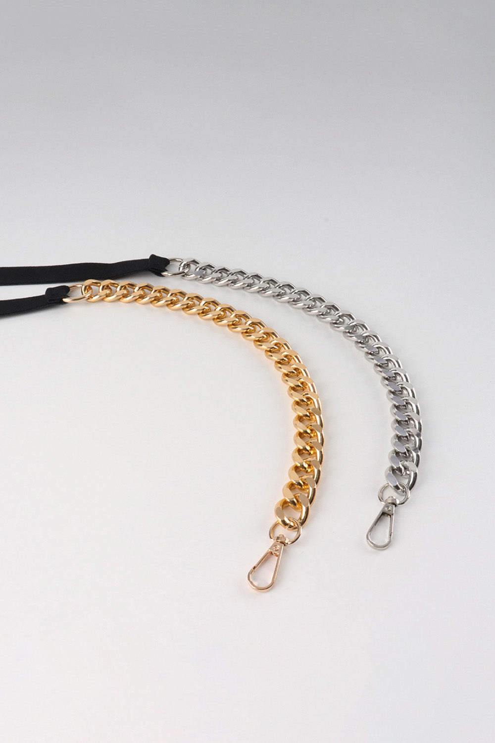 half alloy chain elastic belt