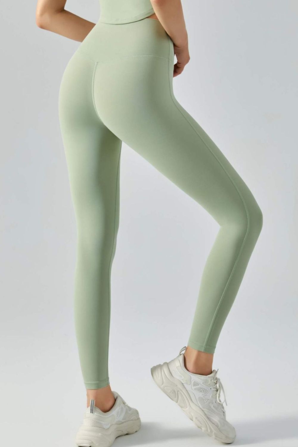 wide waistband active leggings