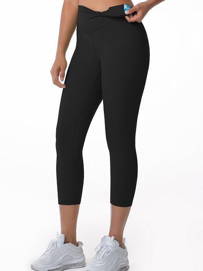 Wide Waistband Active Leggings