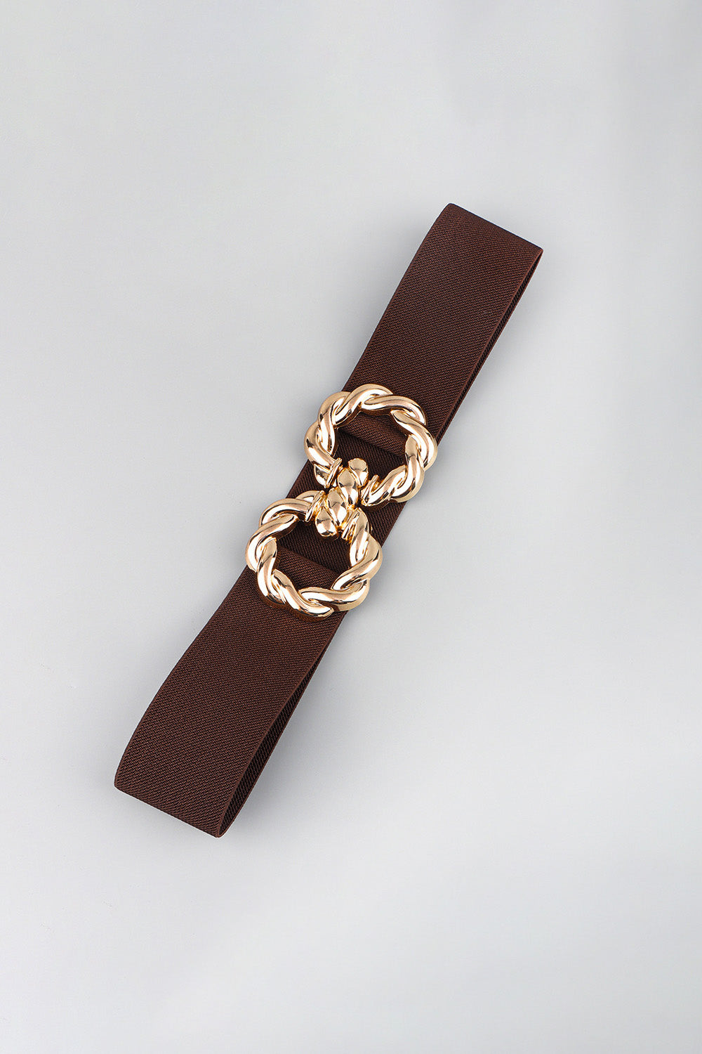 zinc alloy buckle elastic belt