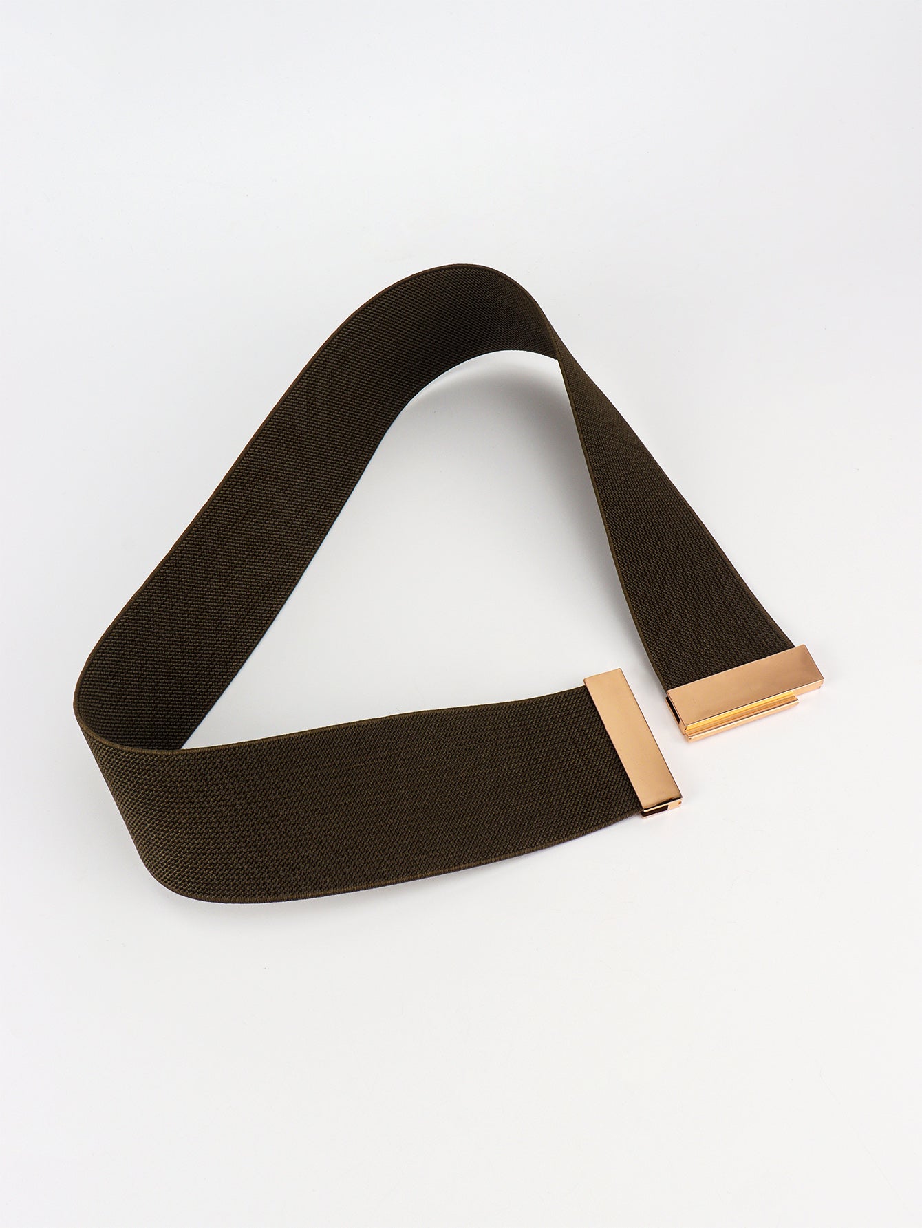 alloy buckle elastic belt