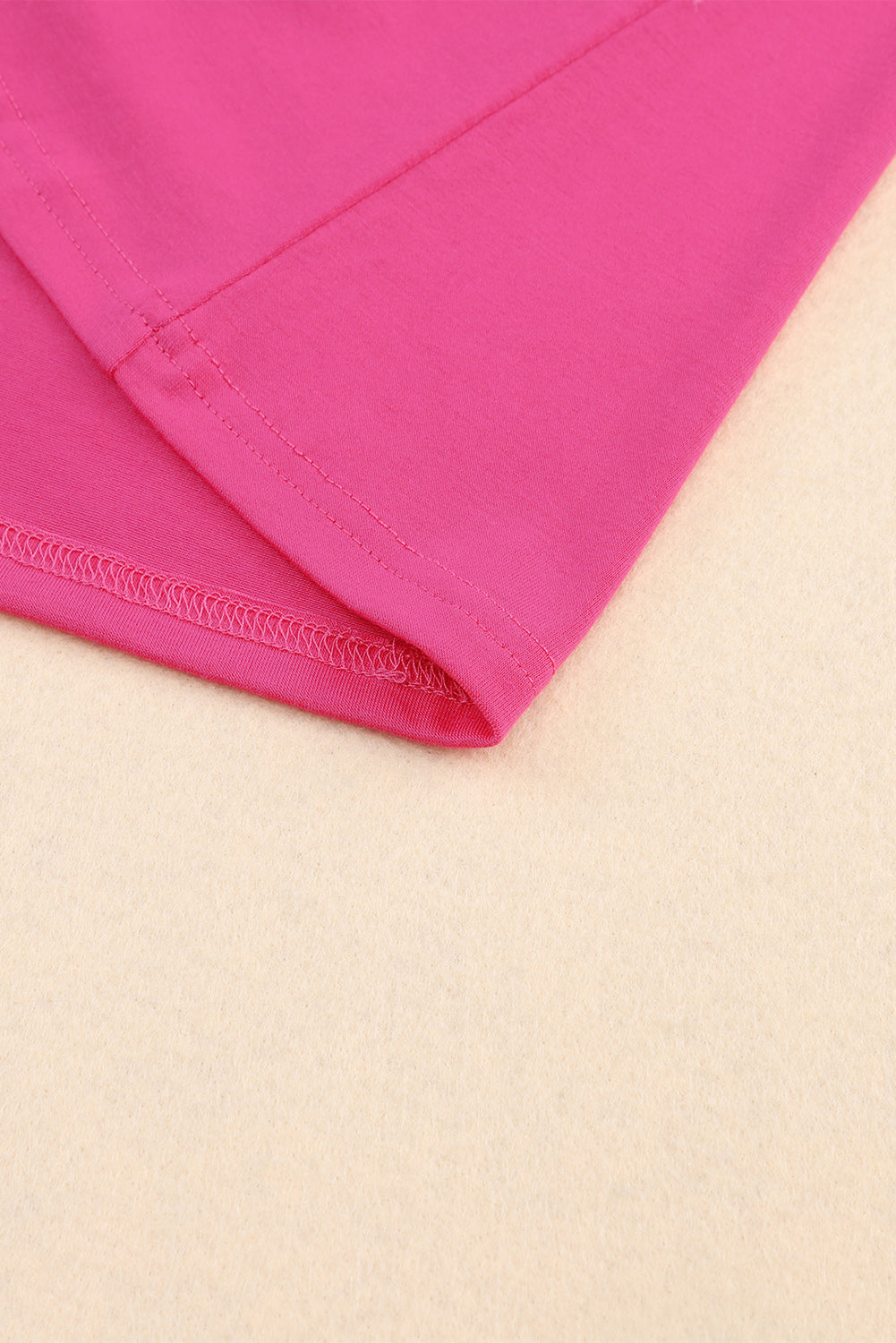 crisscross asymmetrical neck short sleeve top