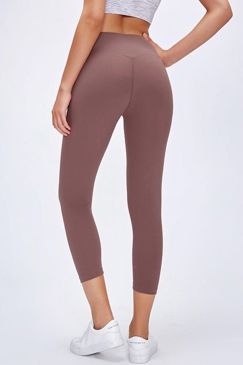 slim hip cropped leggings