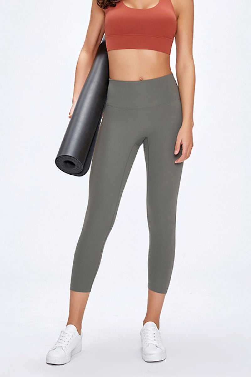 slim hip cropped leggings