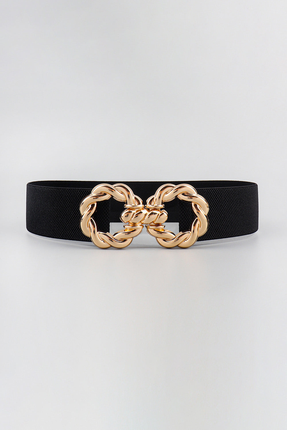 zinc alloy buckle elastic belt