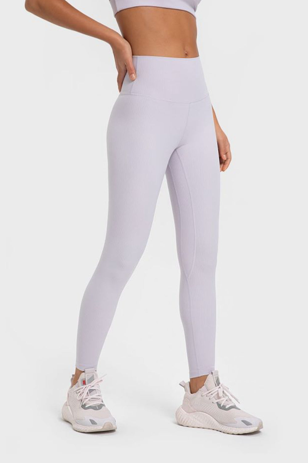 highly stretchy wide waistband yoga leggings
