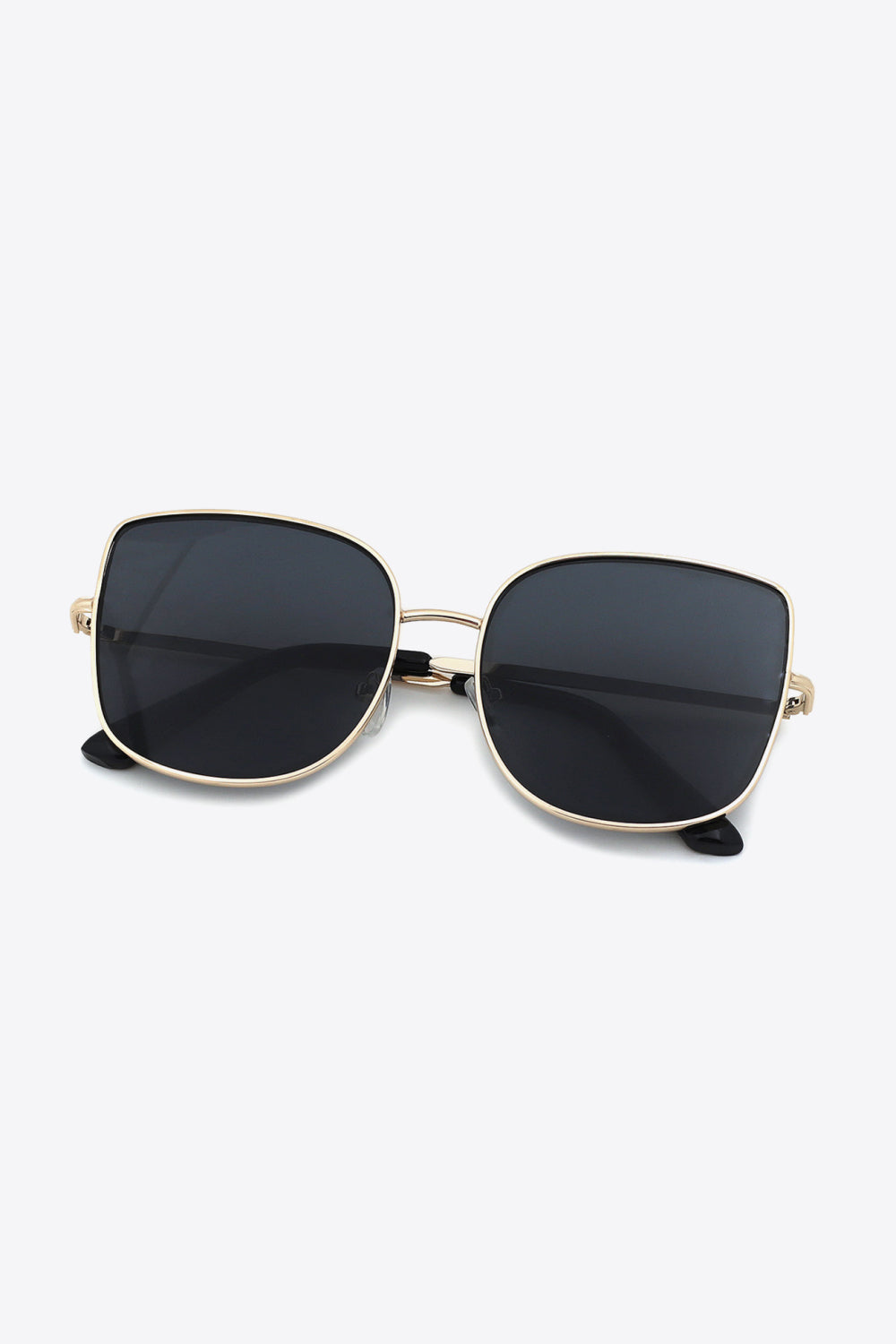 metal frame wayfarer sunglasses