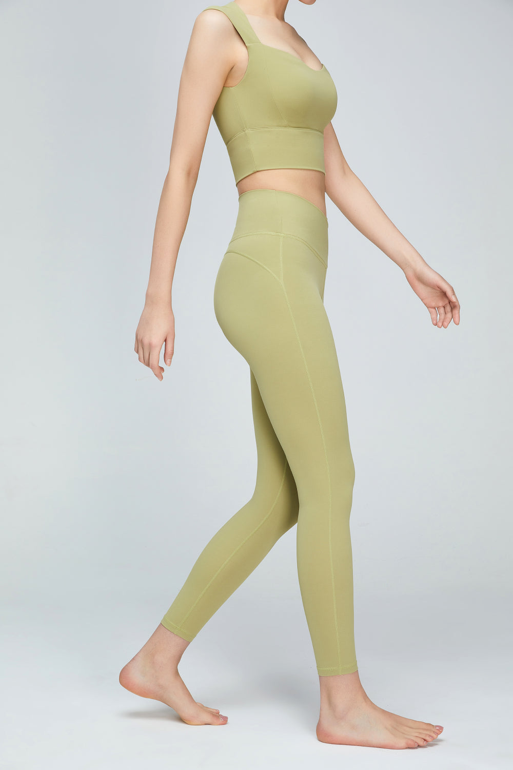 v-waist sports leggings