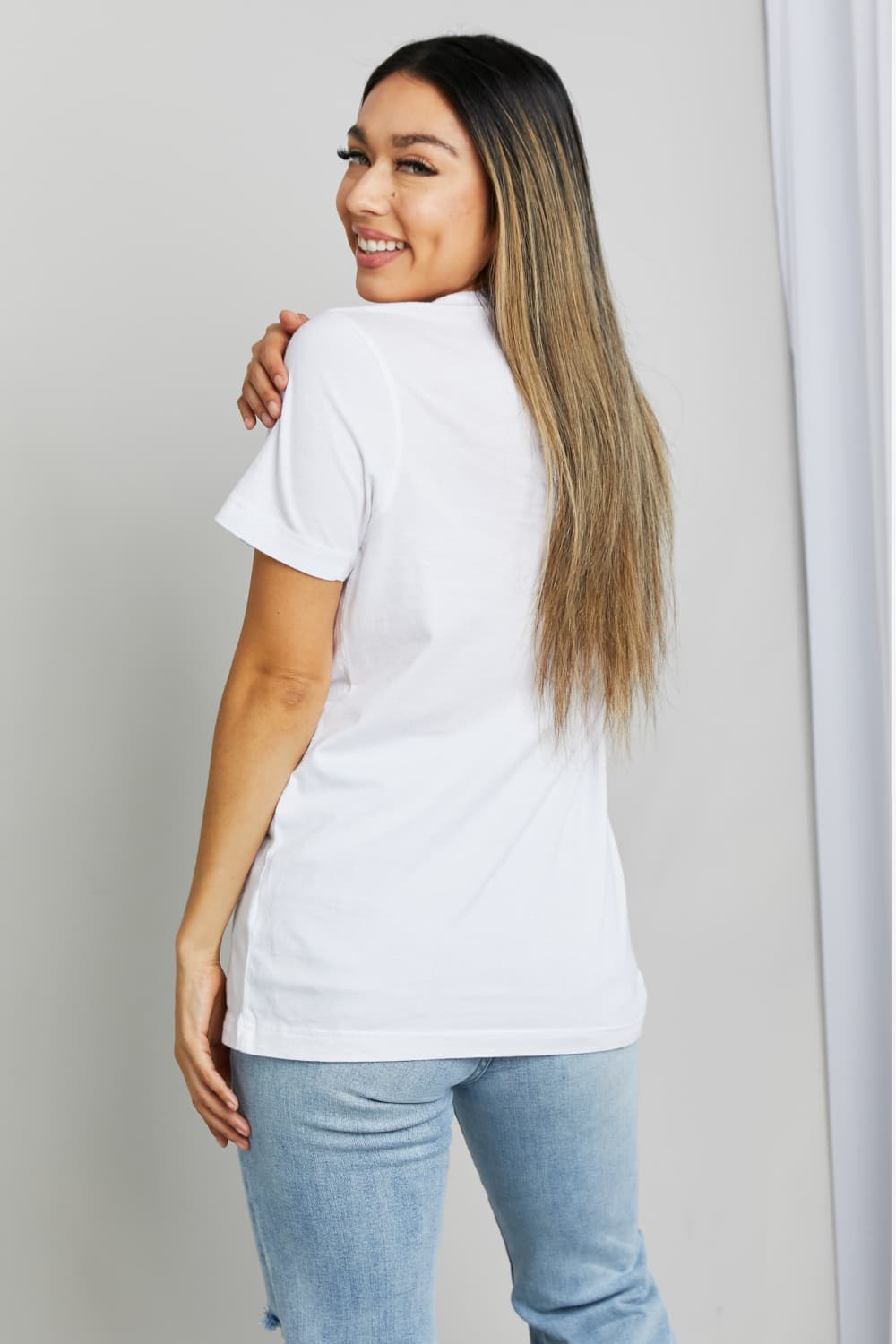 simply love sunkissed & salty graphic cotton t-shirt