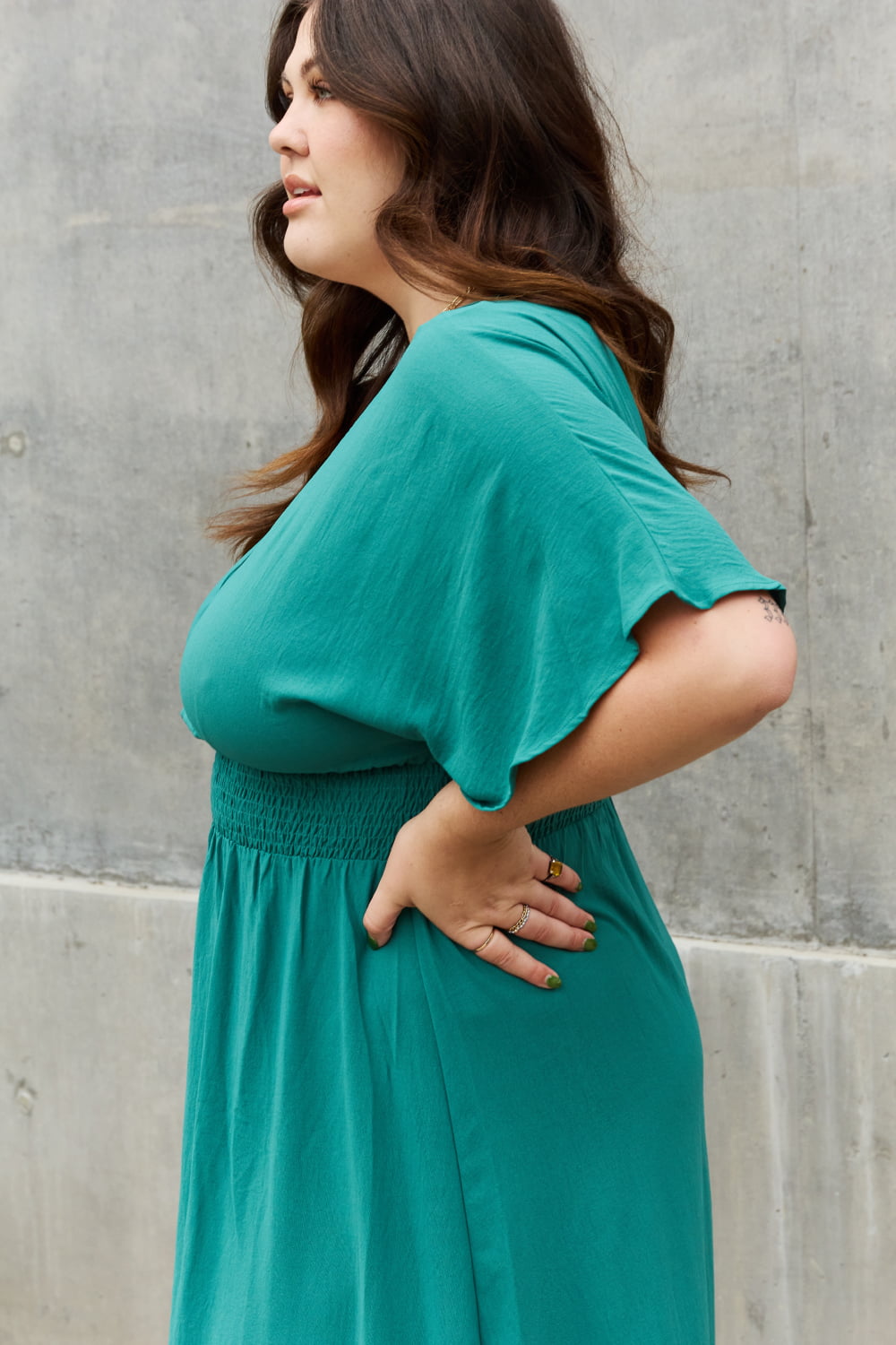 oddi full size woven wrap maxi dress