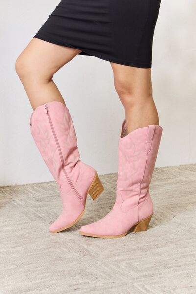 forever link knee high cowboy boots