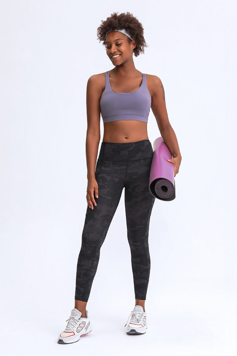 thigh pocket active leggings