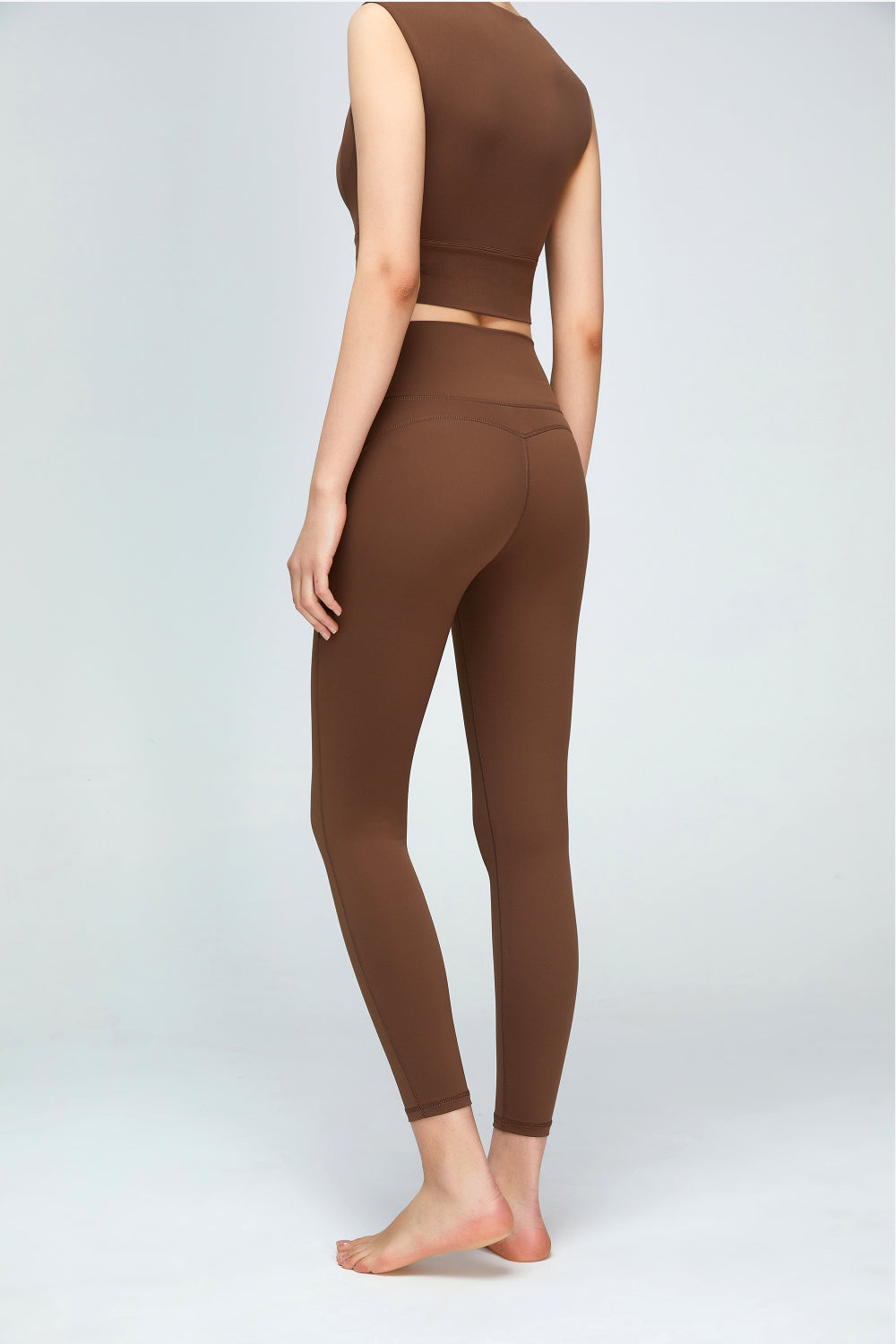 v-waist sports leggings