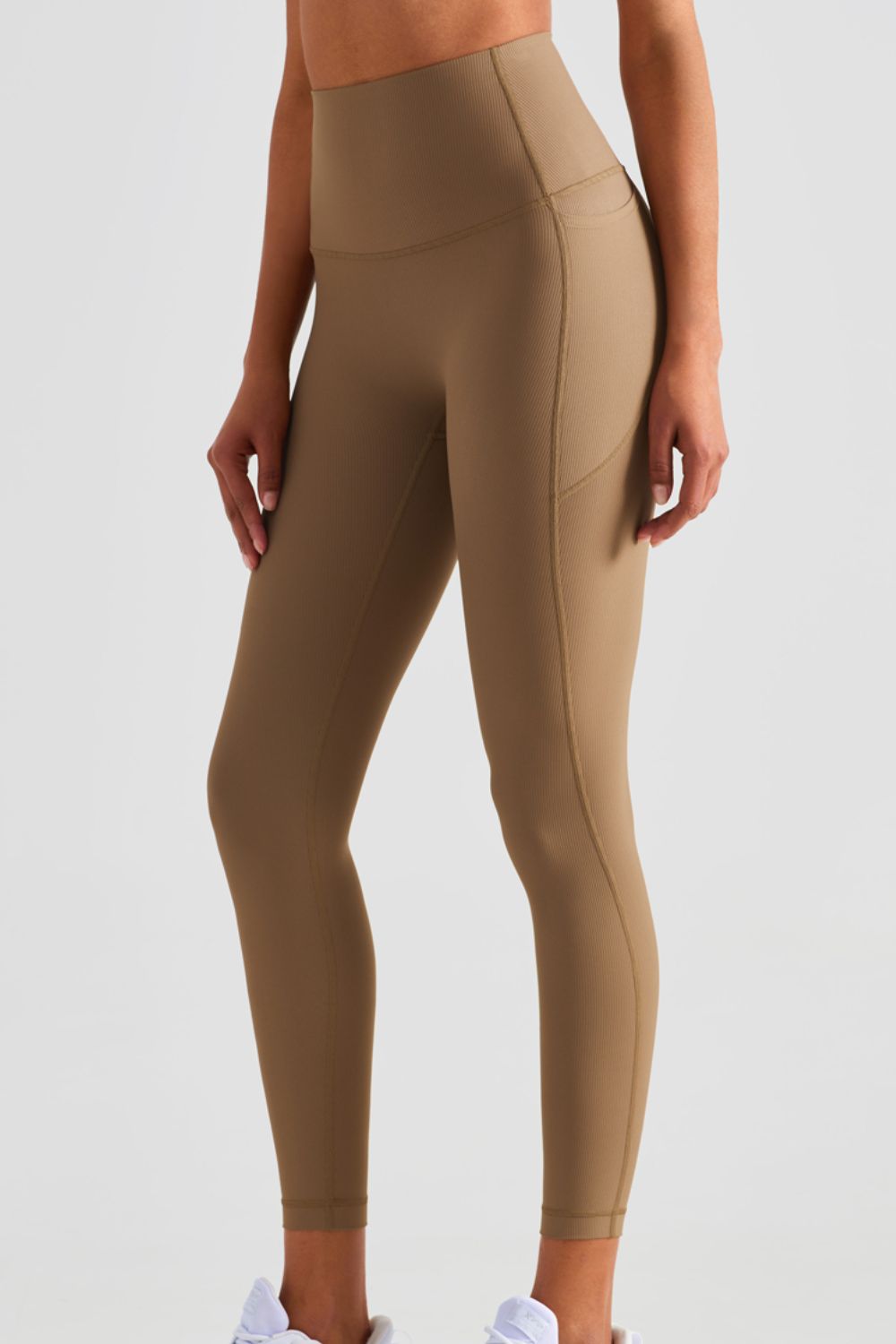 soft and breathable high-waisted yoga leggings