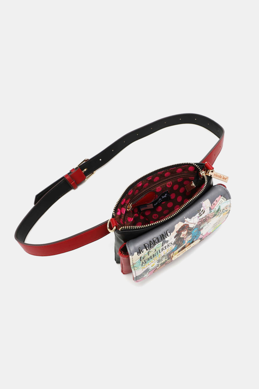 nicole lee usa small fanny pack