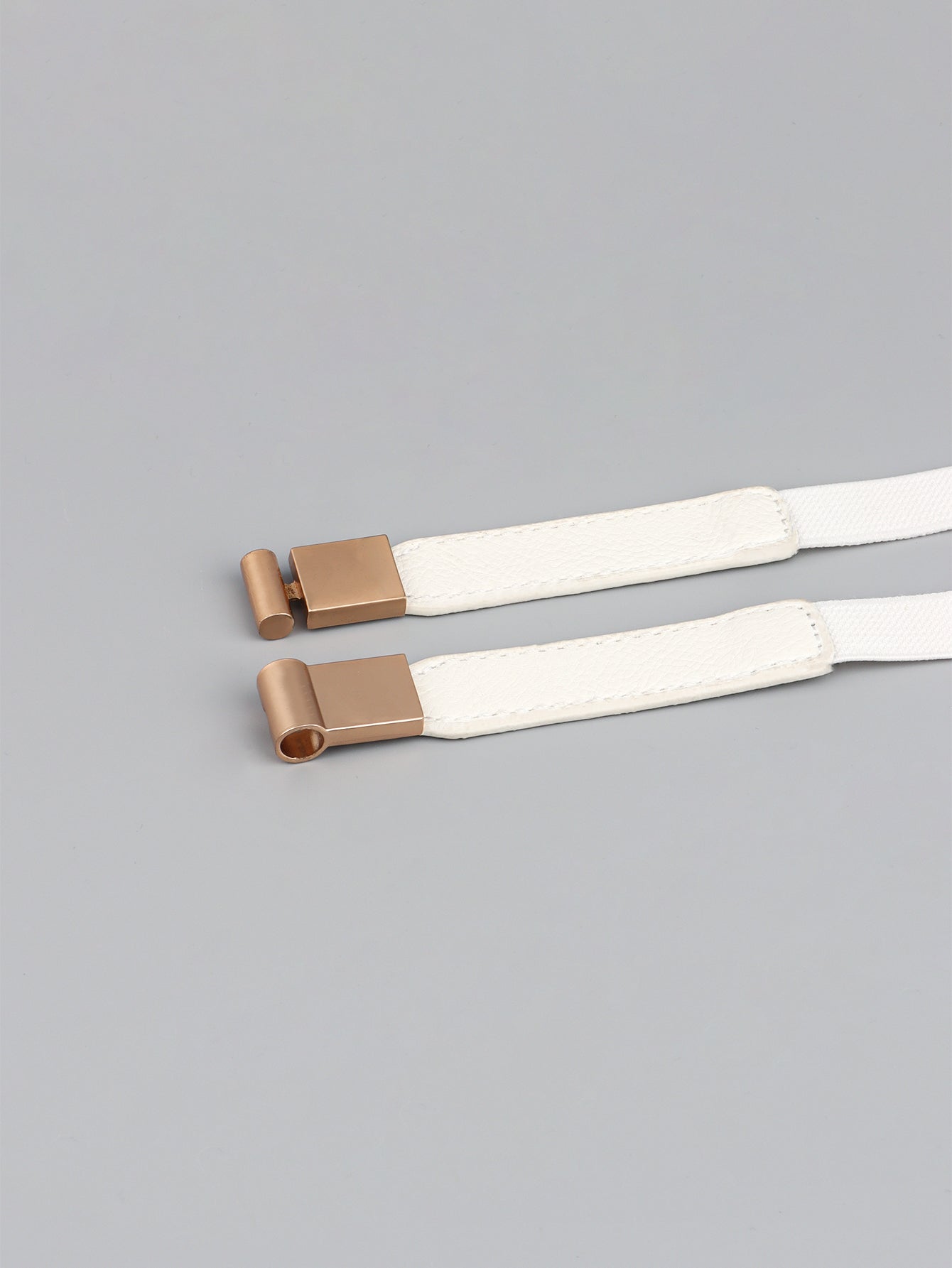 pu elastic skinny belt