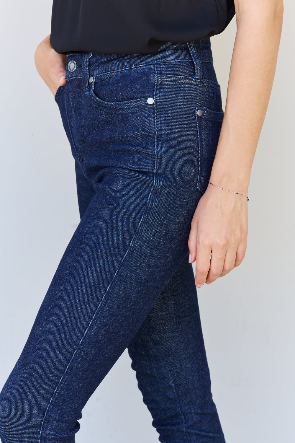 judy blue esme full size tummy control high waist skinny jeans