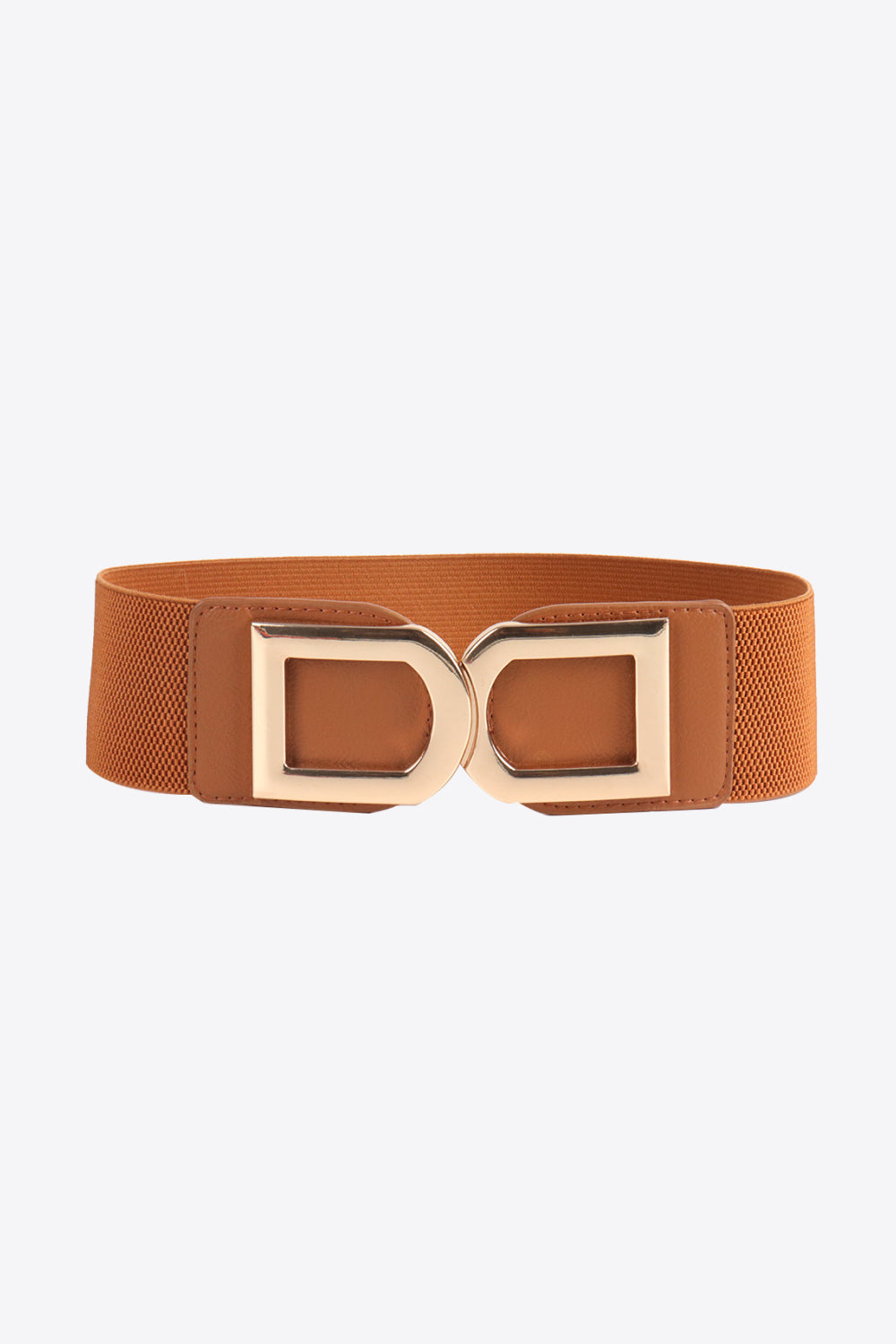 double d buckle pu belt